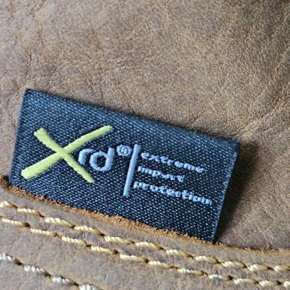 Hytest Ryder Wellington Steel Toe Safety Work Boots Mens Size 10 Brown Leather - Picture 6 of 16